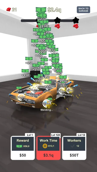 Idle Car Tuning: car simulator screenshot 3