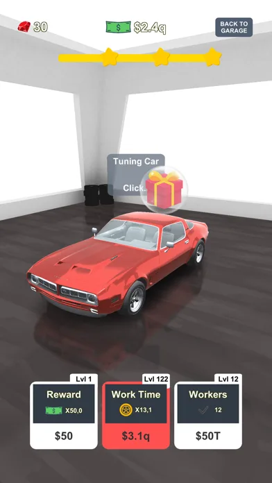 Idle Car Tuning: car simulator screenshot 4
