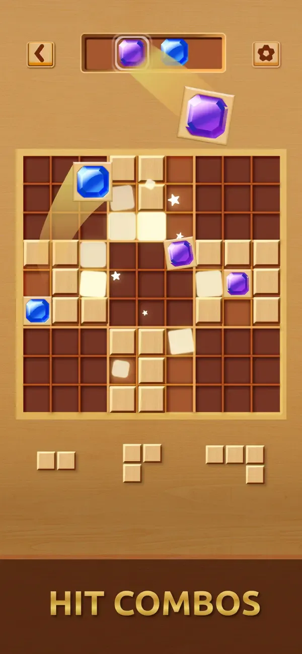 Gemdoku: Wood Block Puzzle screenshot 5