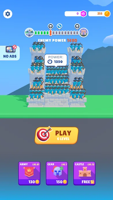 Archery Bastions: Castle War screenshot 1