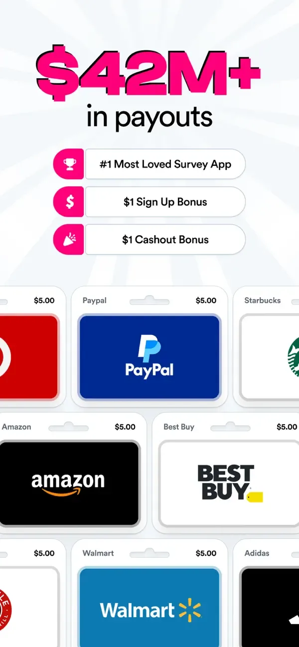 Survey Pop: Make money fast! screenshot 1