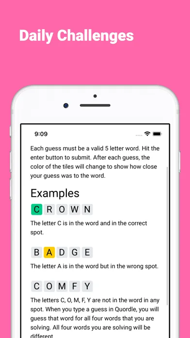 Quad Words | No Ads screenshot 3