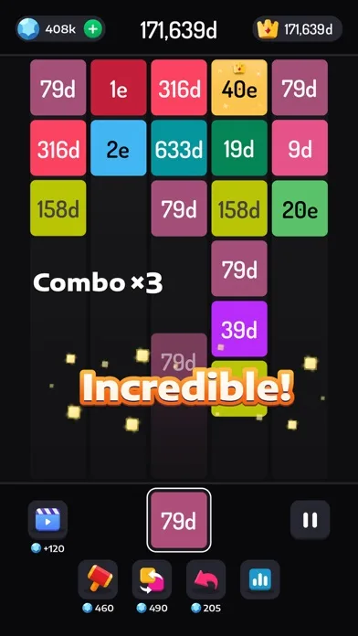 Merge Puzzle Game - M2 Blocks screenshot 3