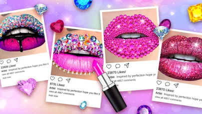 Lipstick Makeup Game screenshot 1