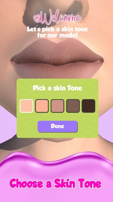 Lipstick Makeup Game screenshot 3