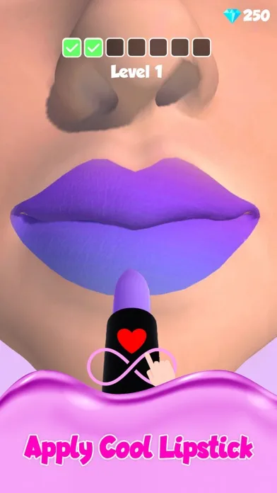 Lipstick Makeup Game screenshot 5