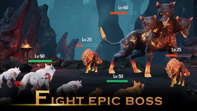 Wolf Game: Wild Animal Wars screenshot 2