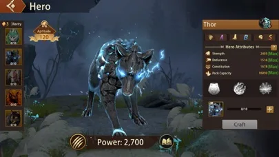 Wolf Game: Wild Animal Wars screenshot 3