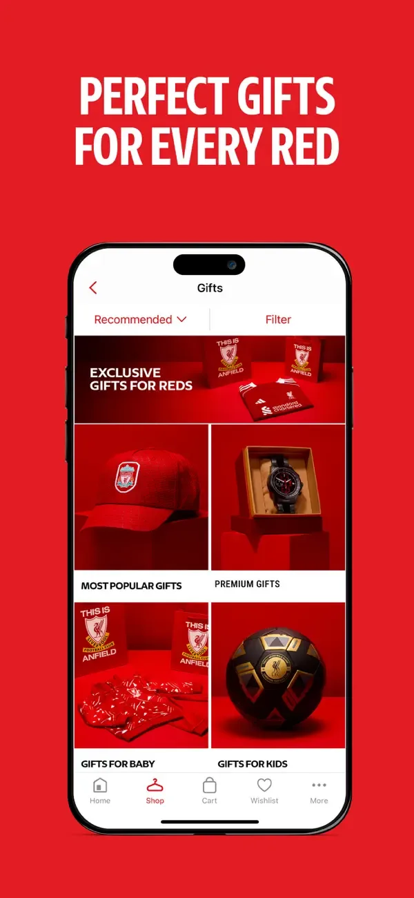 Official Liverpool FC Store screenshot 4