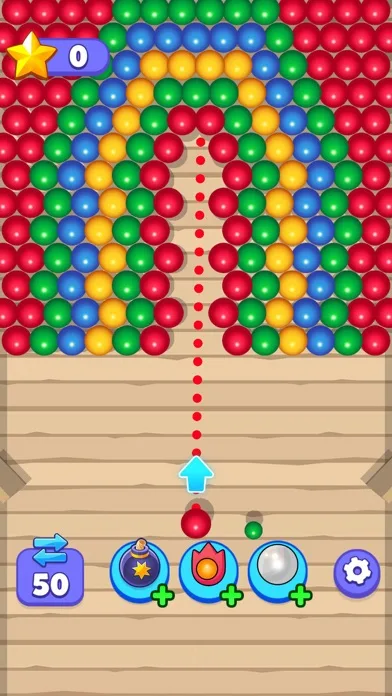 Bubble Fall 3D screenshot 2