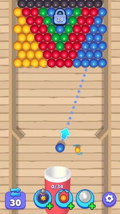 Bubble Fall 3D screenshot 5