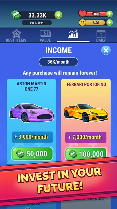 Rich Inc. Idle Life Sim Empire screenshot 5