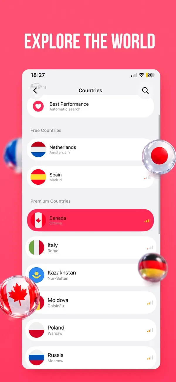 VPN Matreshka:Private internet screenshot 2