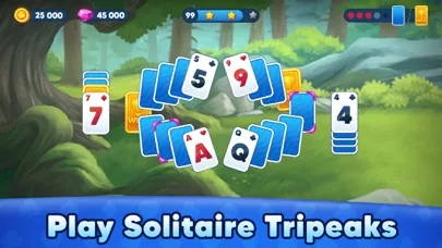 Solitaire Adventures Tripeaks screenshot 1
