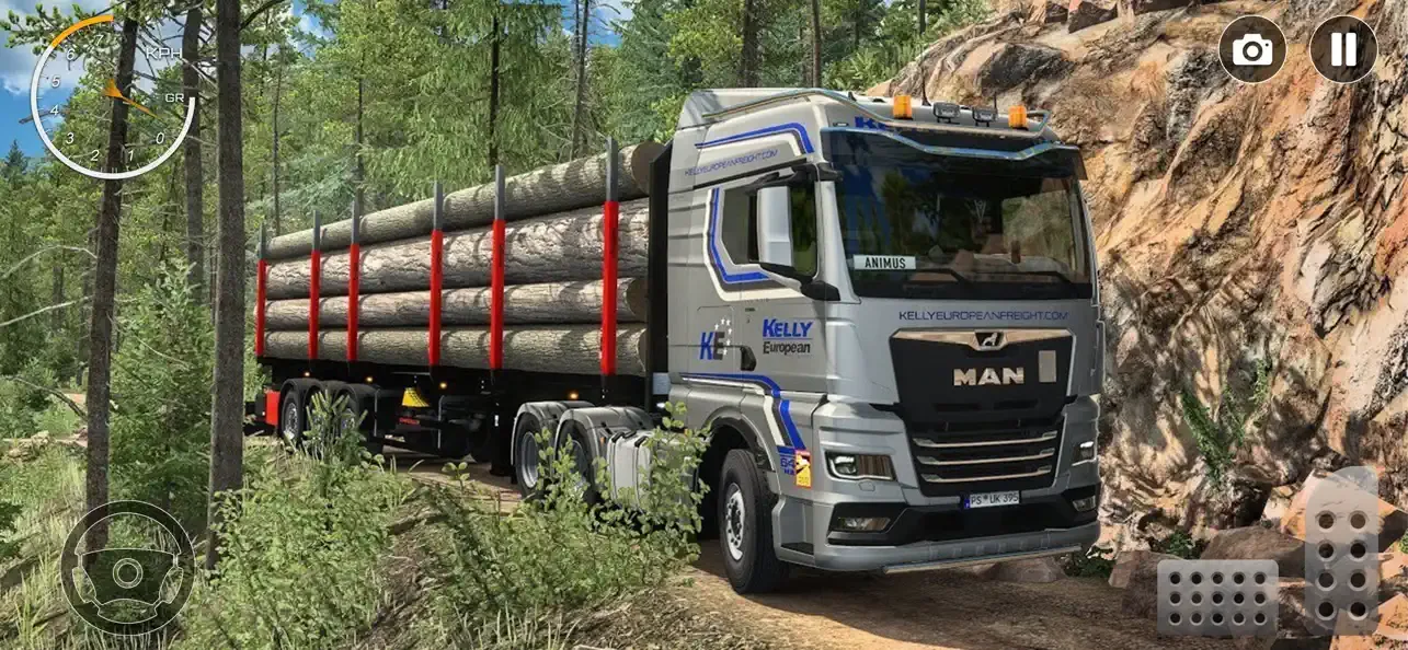 Euro Truck Simulator Games 3D screenshot 2