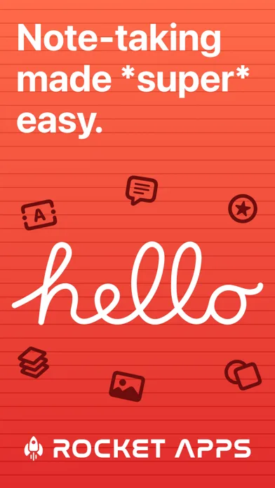 SuperNotes Note Taking App screenshot 1