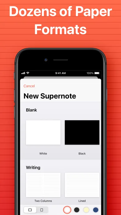 SuperNotes Note Taking App screenshot 5