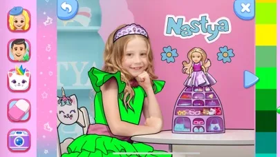Like Nastya Coloring Book screenshot 3