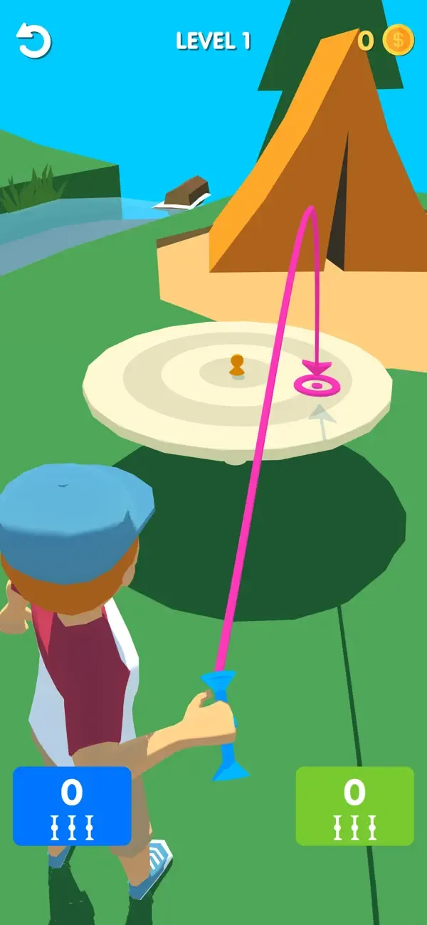 Sticky Darts 3D screenshot 1