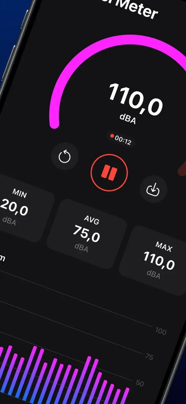 Decibel Meter - Sound Level dB screenshot 2