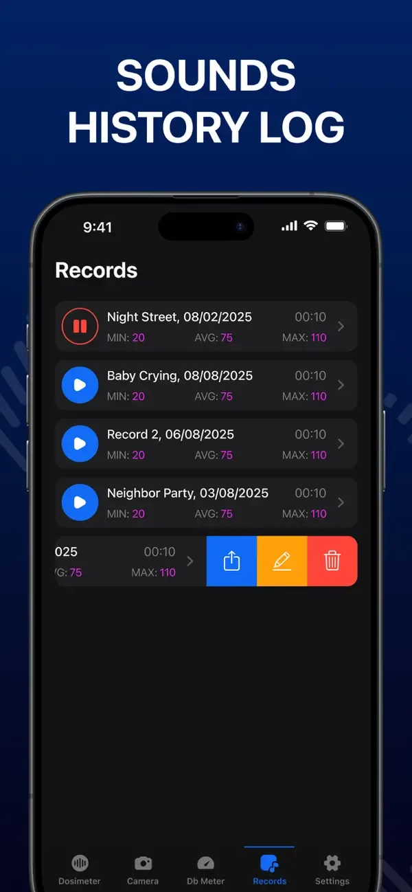 Decibel Meter - Sound Level dB screenshot 5