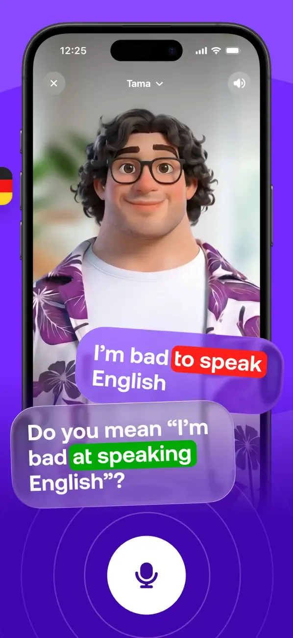 Praktika – AI Language Tutor screenshot 2