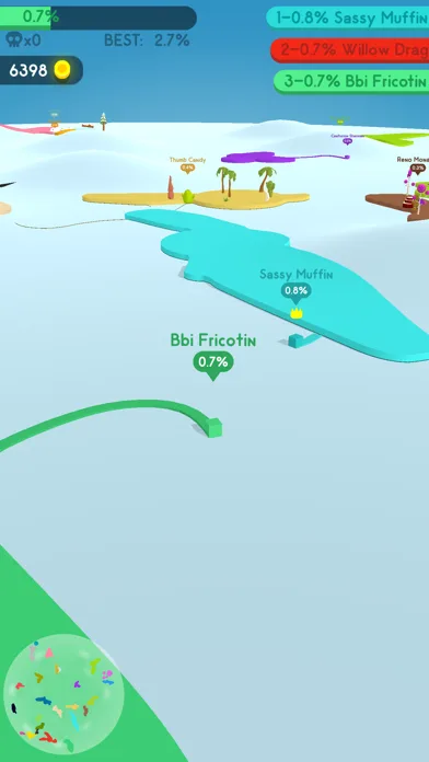 Paper.io 4 screenshot 1