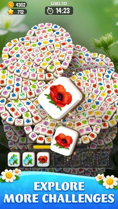 Zen Blossom: Flower Tile Match screenshot 1