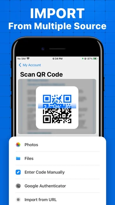 Authenticator app - 2FA, MFA screenshot 2