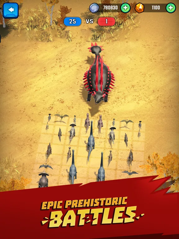 Jurassic Warfare: Dino Battle screenshot 5