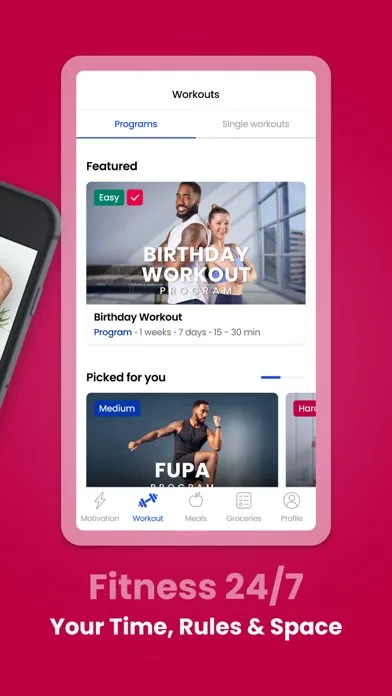 ML.Fitness Workout For Women screenshot 2