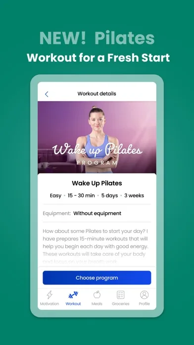 ML.Fitness Workout For Women screenshot 3