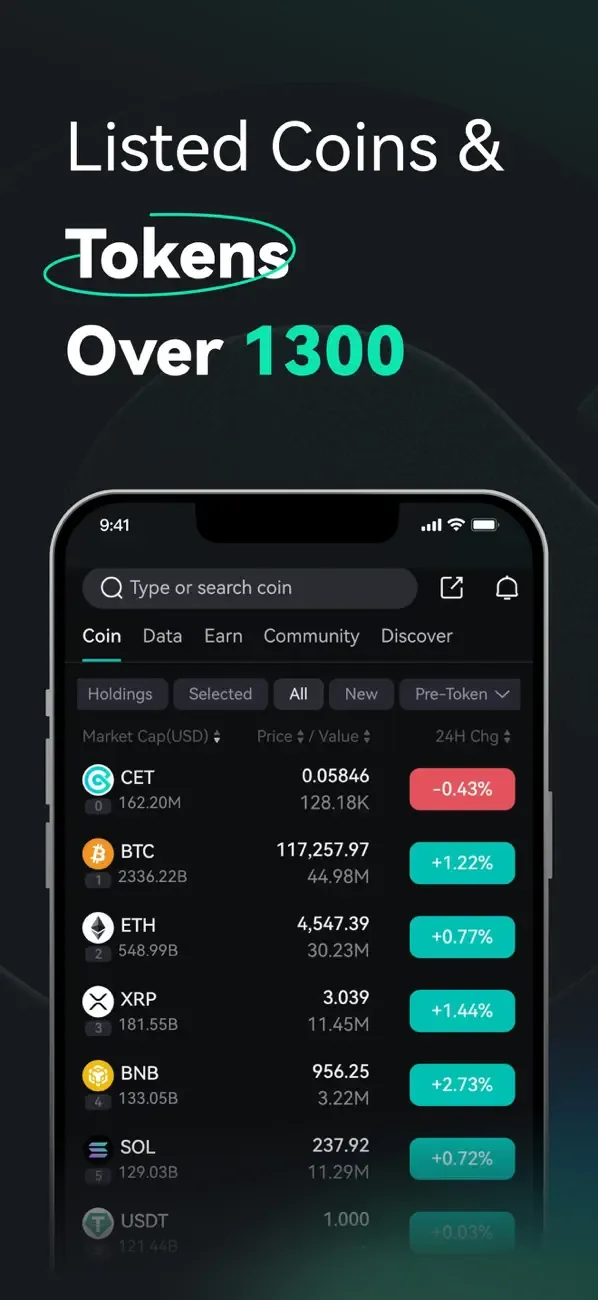 CoinEx: Buy Bitcoin & Crypto screenshot 4