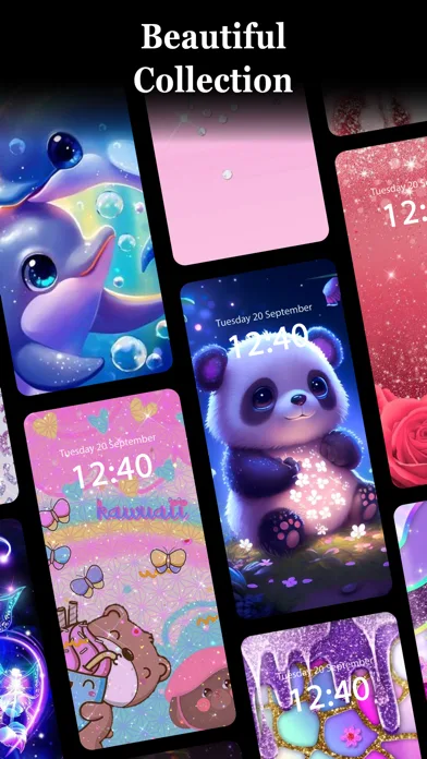 Glitter & Girly Wallpapers 4k screenshot 1