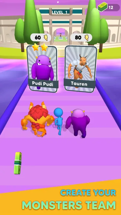 Monster Draft: Running Game screenshot 1