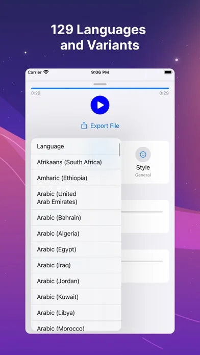 Text to Speech: Voice Reader screenshot 3