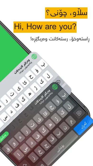 Kurdish Keyboard - iKeyboard screenshot 3