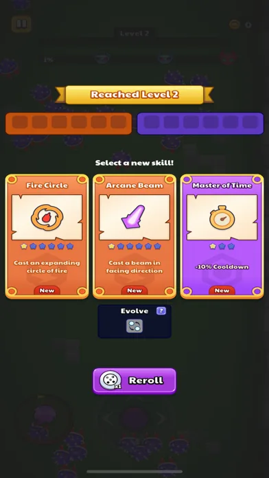 Wizard Hero - Magic Survival screenshot 1