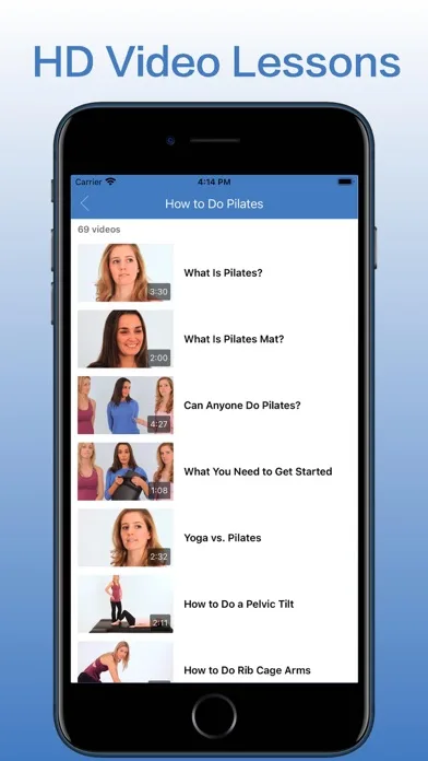 Pilates Workouts-Home Fitness screenshot 2