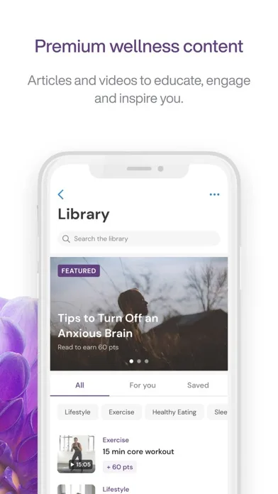 TELUS Health Wellbeing screenshot 2