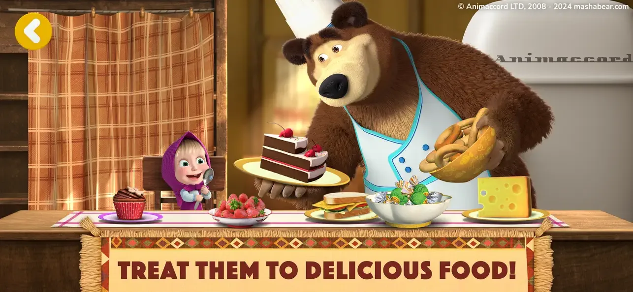 Masha and the Bear: My Friends screenshot 2
