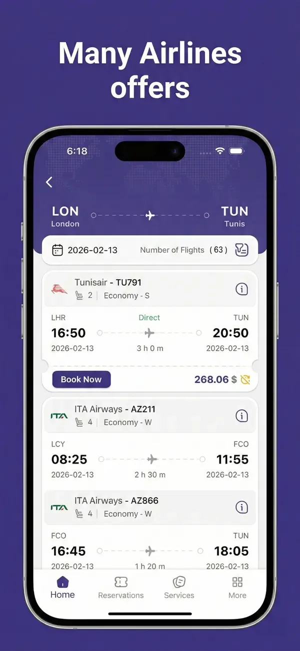 eTravel screenshot 2