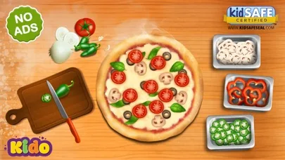 Pizza Games Baking for Kids screenshot 1