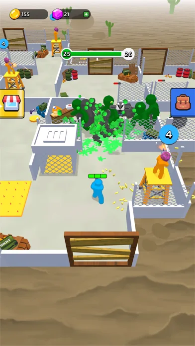 Z defense - Zombie Games screenshot 2