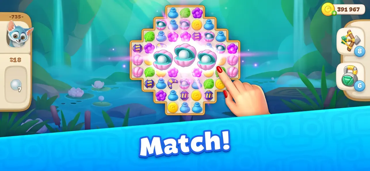 Cradle of Maya: Match 3 Story screenshot 3