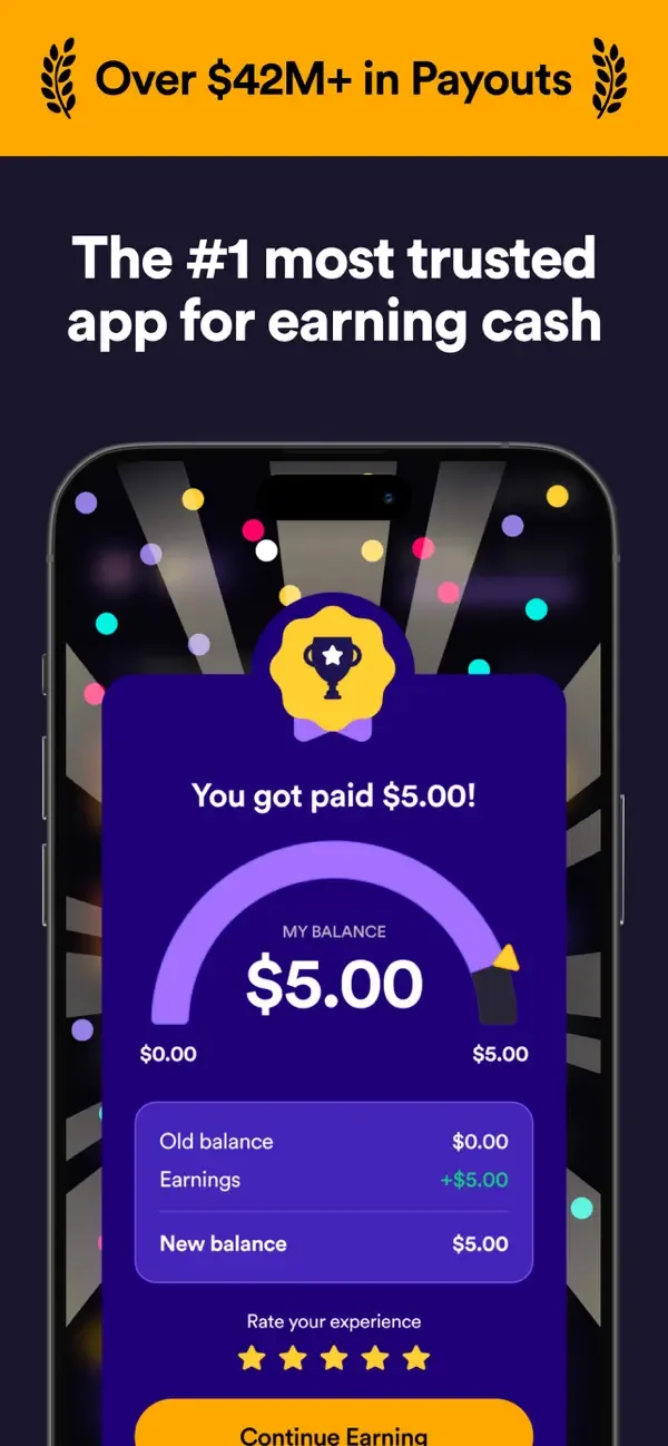 Survey Spin: Get paid cash! screenshot 2