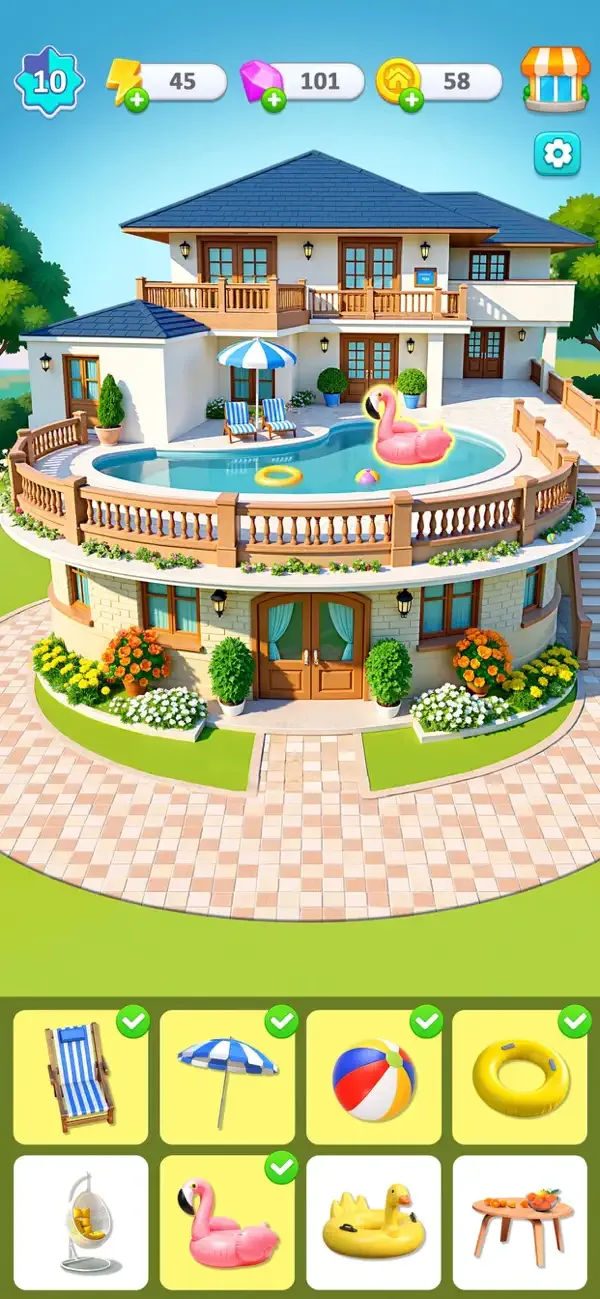 Happy Merge Estate screenshot 1