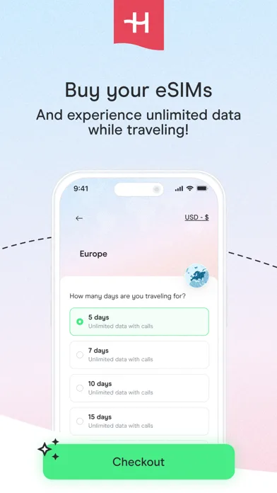 Holafly eSIM: Unlimited Data screenshot 1
