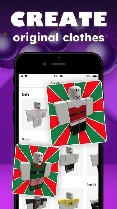 Skins & Avatars Clothes Maker screenshot 2