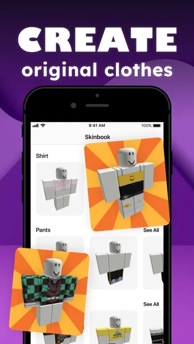 Skins & Avatars Clothes Maker screenshot 5
